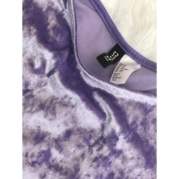 H&M Lavender Velvet Tank Top - Picture 2 of 2